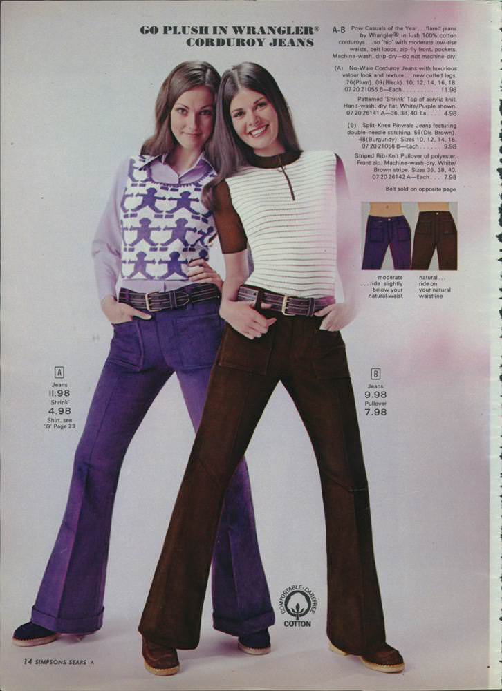 A 1972 Women's Fashion Catalog: A Snapshot of Fall/Winter Styles, From the Popularity of Purple to Mini-Skirts and the Rise of Slacks