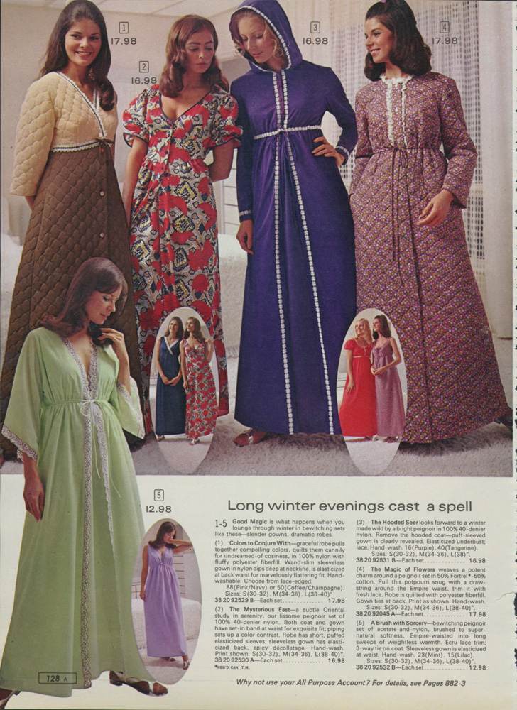 A 1972 Women's Fashion Catalog: A Snapshot of Fall/Winter Styles, From the Popularity of Purple to Mini-Skirts and the Rise of Slacks