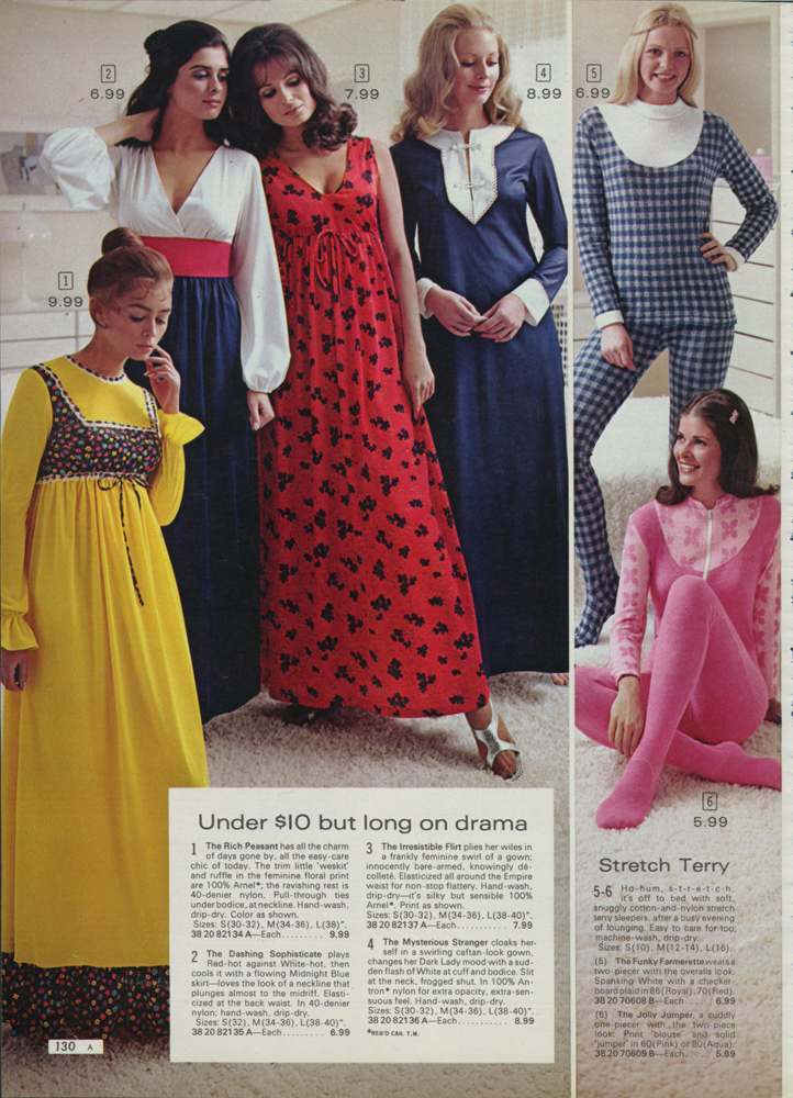 A 1972 Women's Fashion Catalog: A Snapshot of Fall/Winter Styles, From the Popularity of Purple to Mini-Skirts and the Rise of Slacks