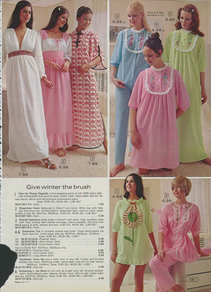 A 1972 Women's Fashion Catalog: A Snapshot of Fall/Winter Styles, From the Popularity of Purple to Mini-Skirts and the Rise of Slacks