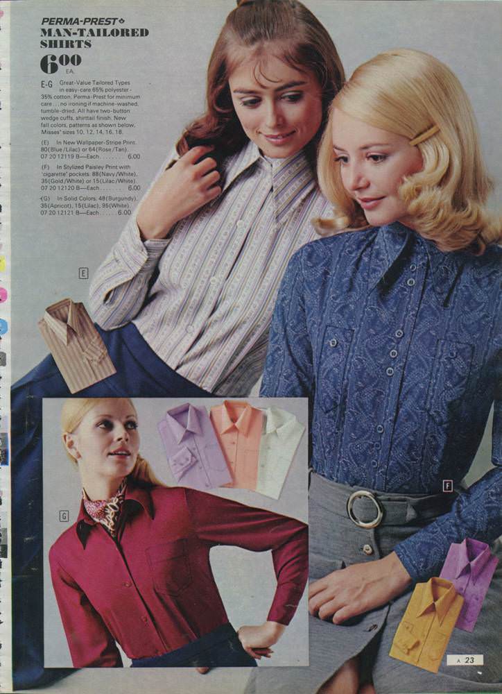 A 1972 Women's Fashion Catalog: A Snapshot of Fall/Winter Styles, From the Popularity of Purple to Mini-Skirts and the Rise of Slacks
