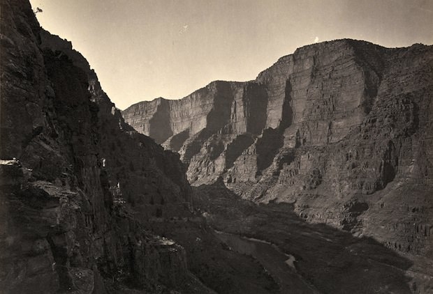 The Canyon of Lodore in Colorado. Taken in 1872.