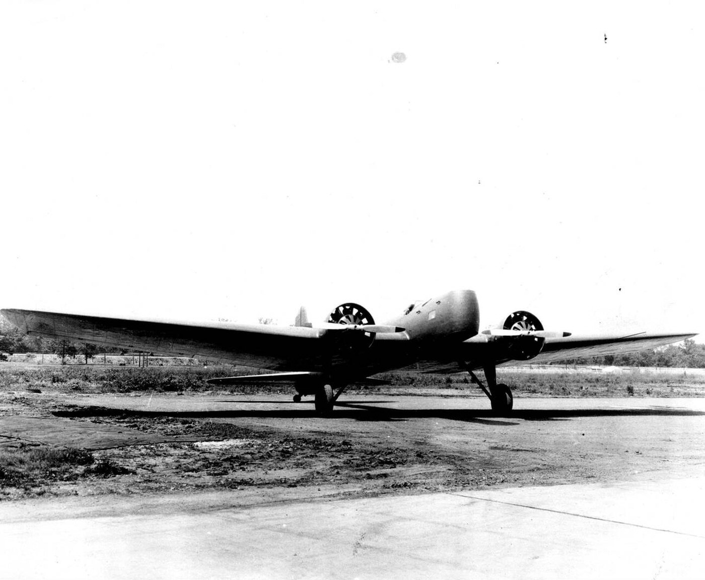 A Boeing monoplane bomber (Model 8-9), 1931.