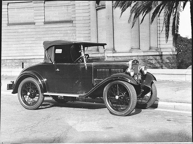 Baby Austin 7, Art Gallery of New South Wales, Sydney, 1937.