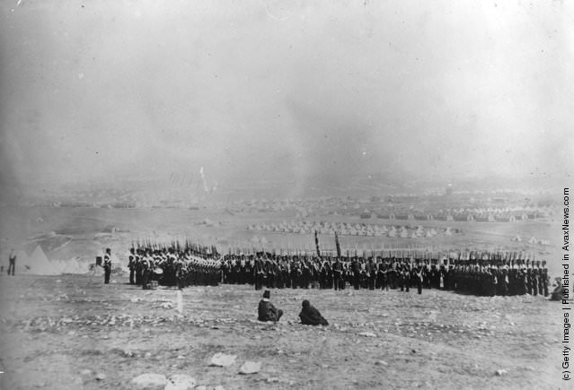 Colonel Shadforth and the 57th Regiment during the Crimean War, 1850s.