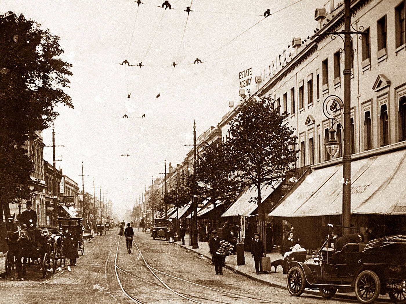 Surbiton Victoria Road, 1920s.