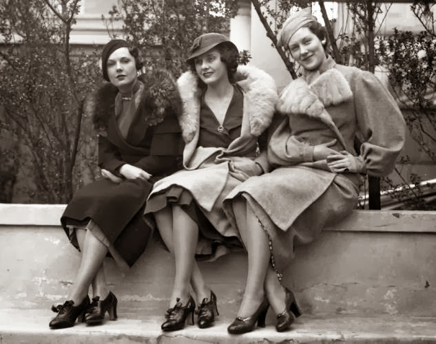 Today's fashion shows are saved for clothing, but back in 1933 models showcased footwear at the Shoe Fashion Show at Hotel Astor in New York.