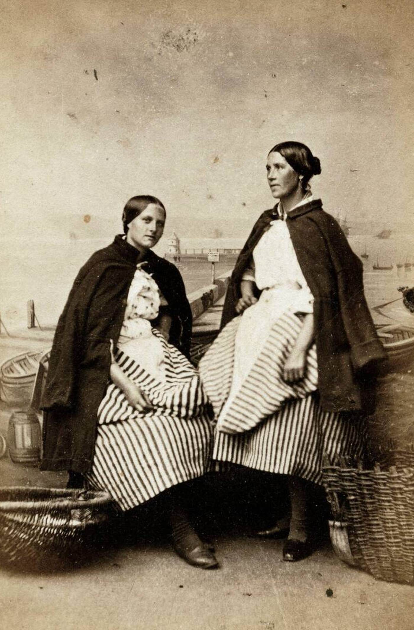 Newhaven Fishwomen, 1865.