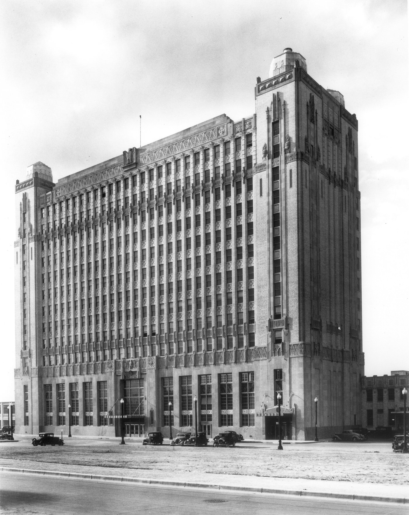 New Texas & Pacific Railroad station, Fort Worth, 1931