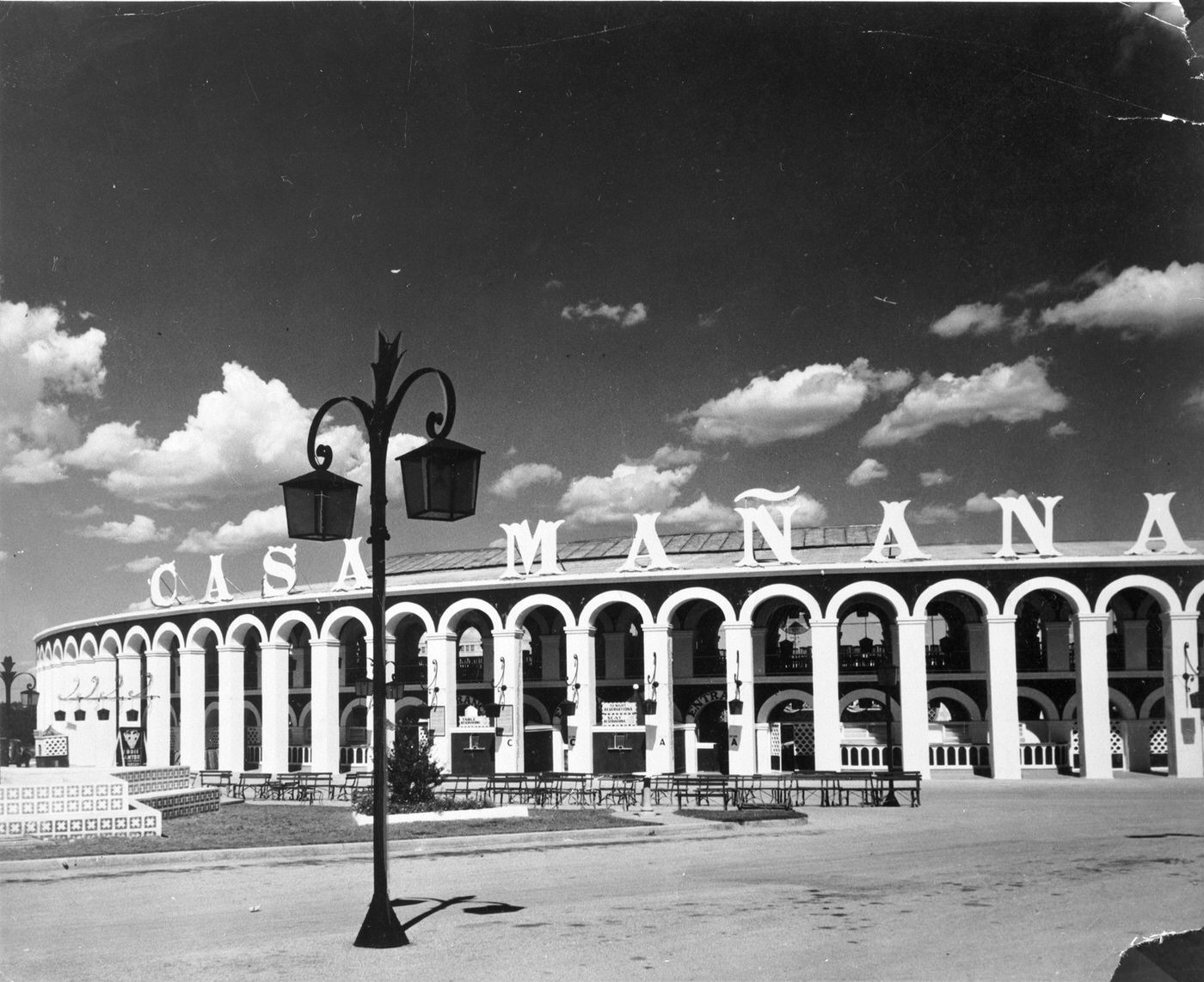 Casa Manana exterior, Fort Worth Frontier Centennial, 1936