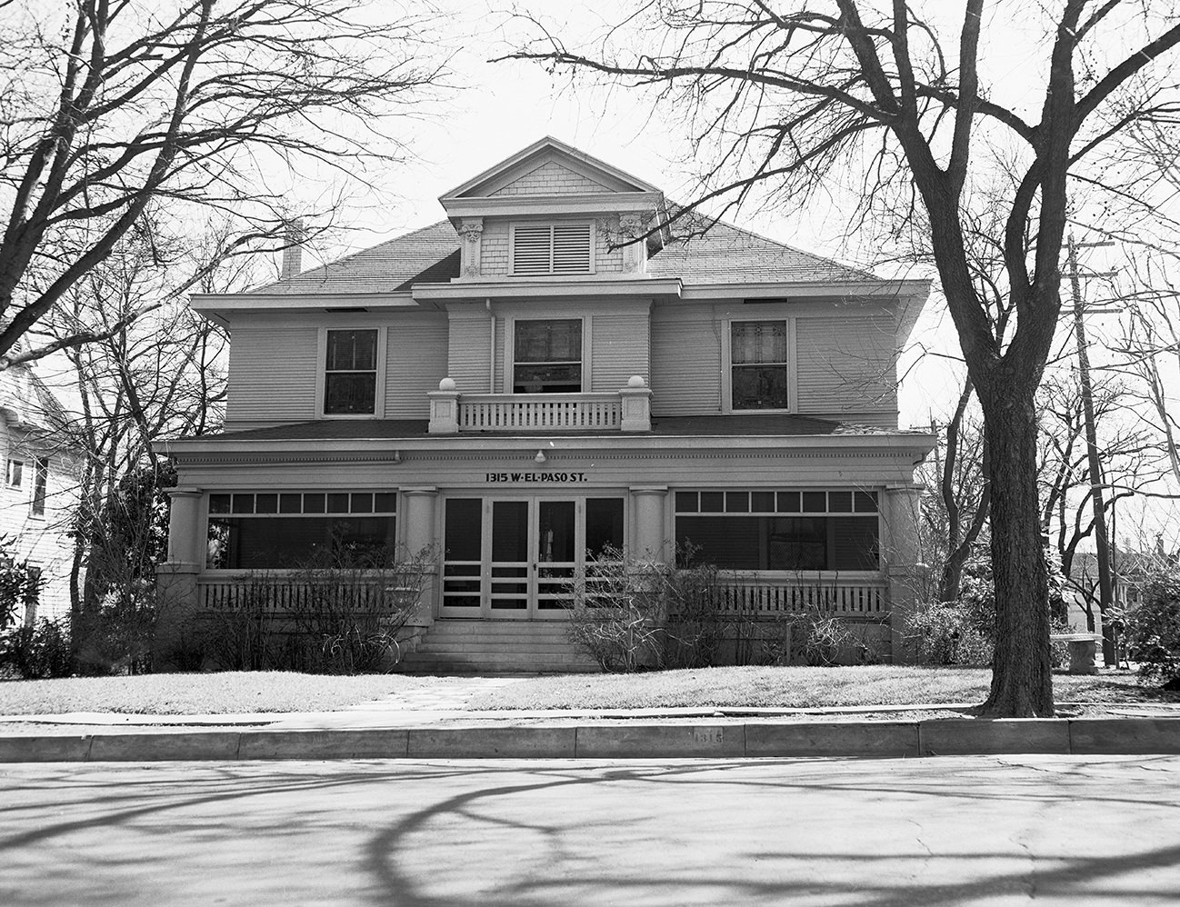 The nameplate on the structure at 1315 W. El Paso Street changed to the Edna Gladney Home, 1950.