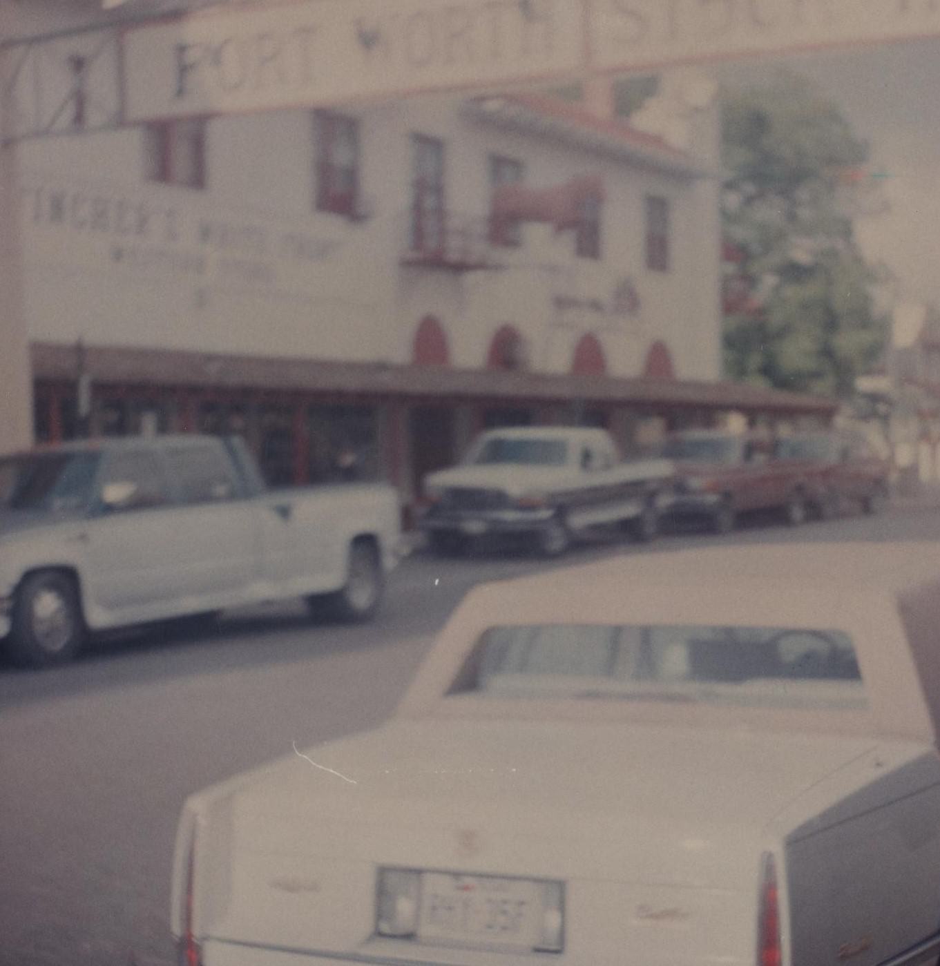 The Fort Worth Stockyards, 1951.
