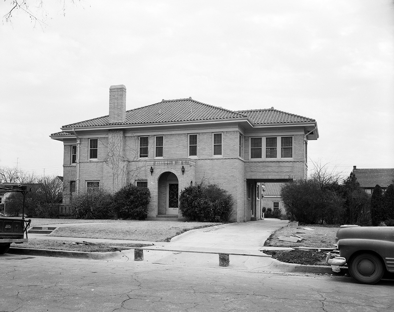 The home at 2217 Windsor Place, in Berkeley, purchased by Mr. and Mrs. John Paul Scott Jr, 1954.