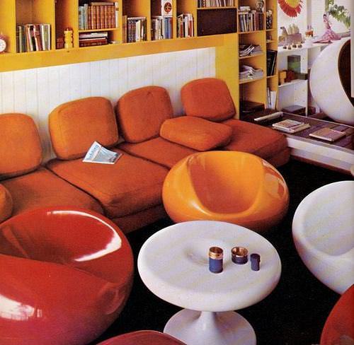 The Seventies Sat Here: A Look at the Funky Chairs and Seating Designs That Defined the Decade's Interiors