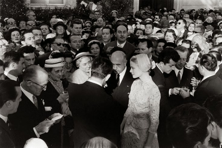 Grace Kelly in Monaco before her wedding, April 1956
