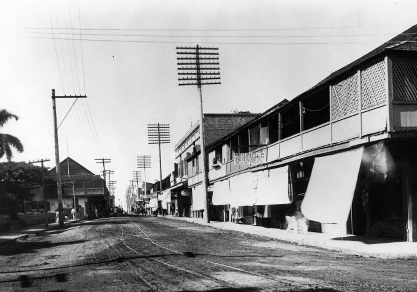 Nuuanu Street in Honolulu, Hawaii.