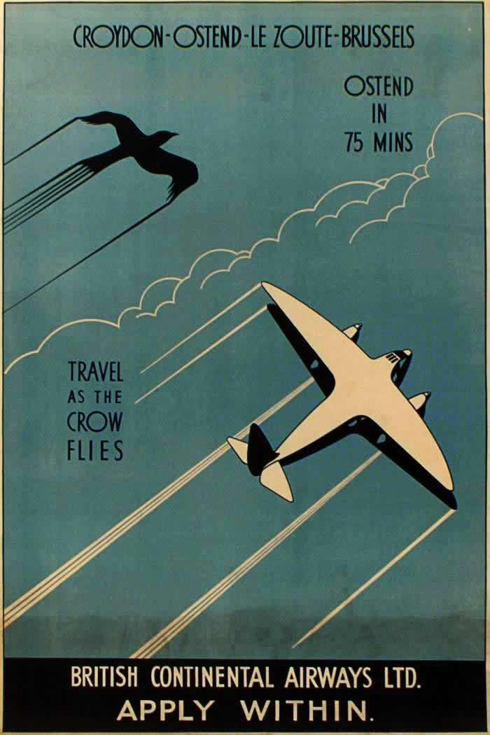 Advertising the Skies: A Look at Imperial Airways Posters Promoting Early Air Travel in the 1920s and 1930s