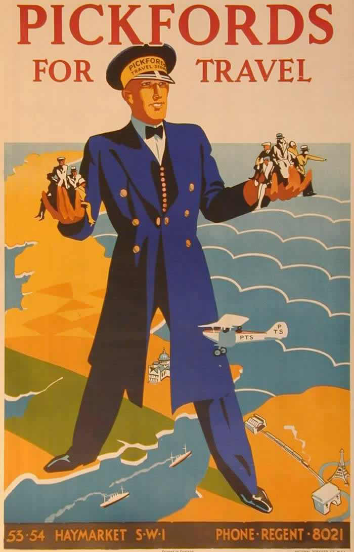 Advertising the Skies: A Look at Imperial Airways Posters Promoting Early Air Travel in the 1920s and 1930s
