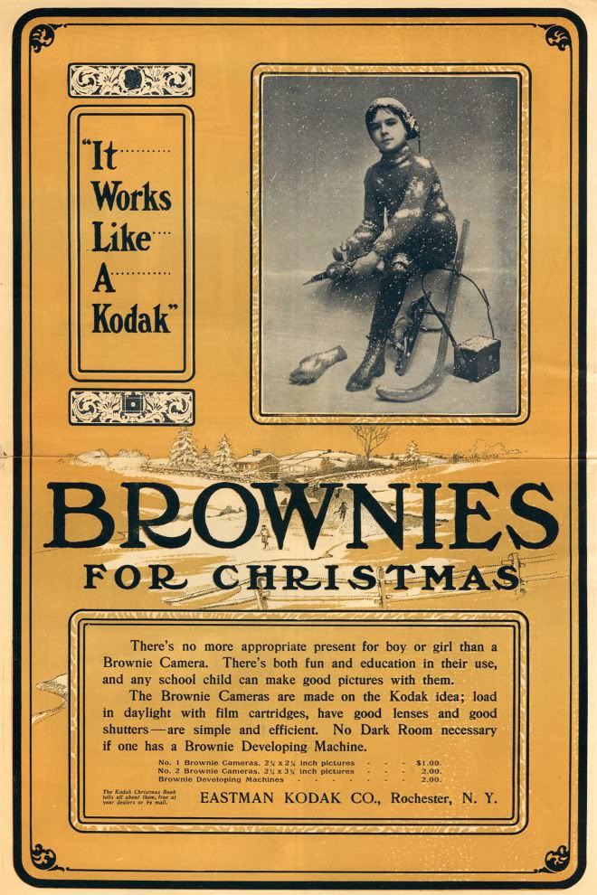 Kodak’s Brownie cameras – Brownies For Christmas (1903)