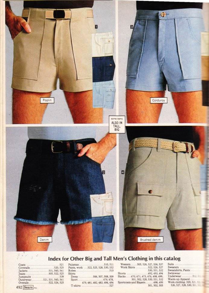 Men's Shorts in the 1970s: A Look at the Notably Shorter Style That Defined the Decade's Casual Wear