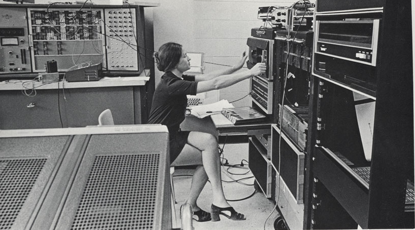 Mini Skirts and Vintage Computers: A Glimpse Into 1970s Office Life