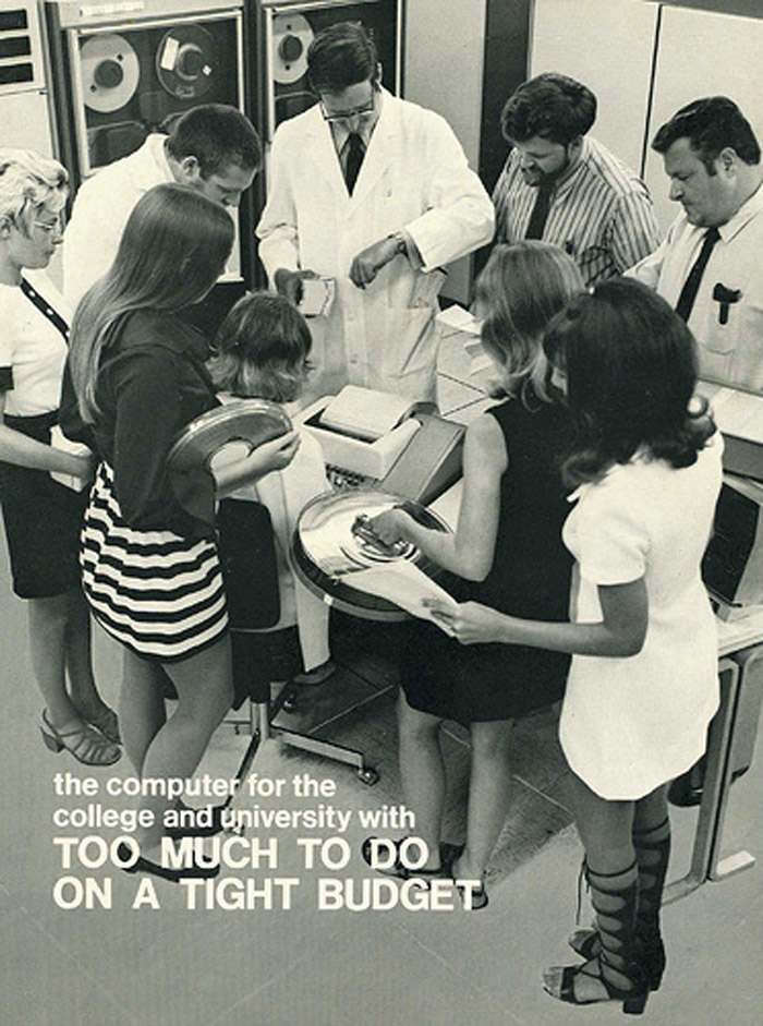 Mini Skirts and Vintage Computers: A Glimpse Into 1970s Office Life
