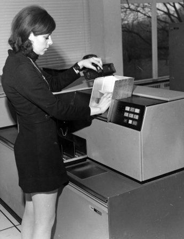 Mini Skirts and Vintage Computers: A Glimpse Into 1970s Office Life