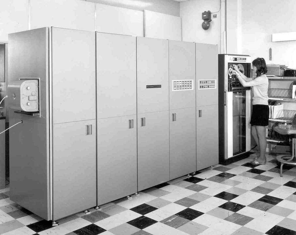 Mini Skirts and Vintage Computers: A Glimpse Into 1970s Office Life