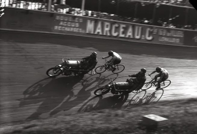 Motor-Paced Racing: A Unique Sport of High Speeds Achieved Through Close Following Behind a Pacer Vehicle