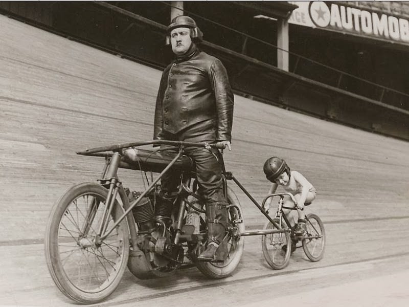 Motor-Paced Racing: A Unique Sport of High Speeds Achieved Through Close Following Behind a Pacer Vehicle