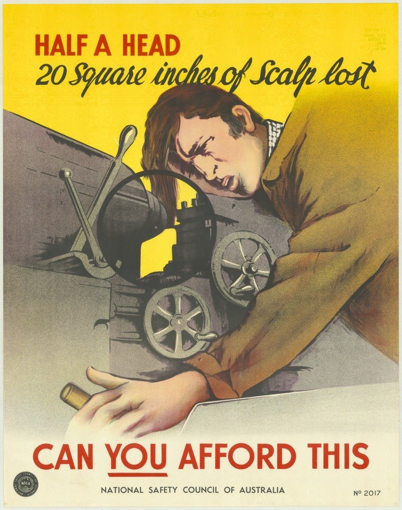National Safety Council of Australia Posters from the 1970s: Visual Messages for Keeping People Safe and Well