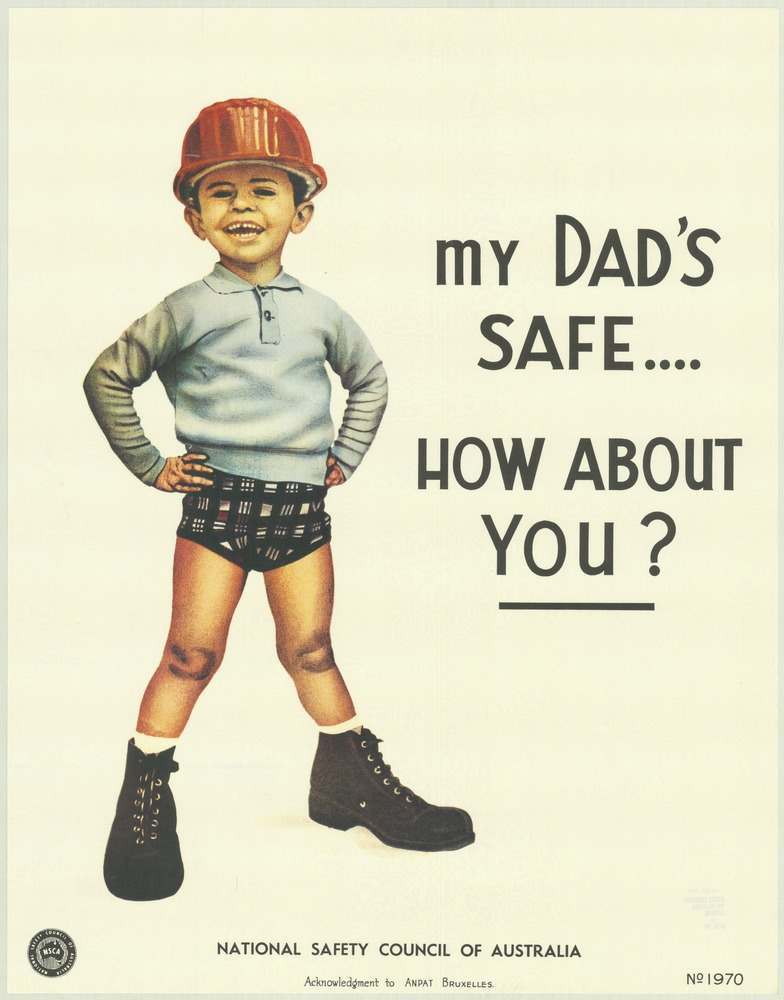 National Safety Council of Australia Posters from the 1970s: Visual Messages for Keeping People Safe and Well