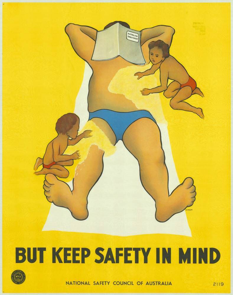National Safety Council of Australia Posters from the 1970s: Visual Messages for Keeping People Safe and Well