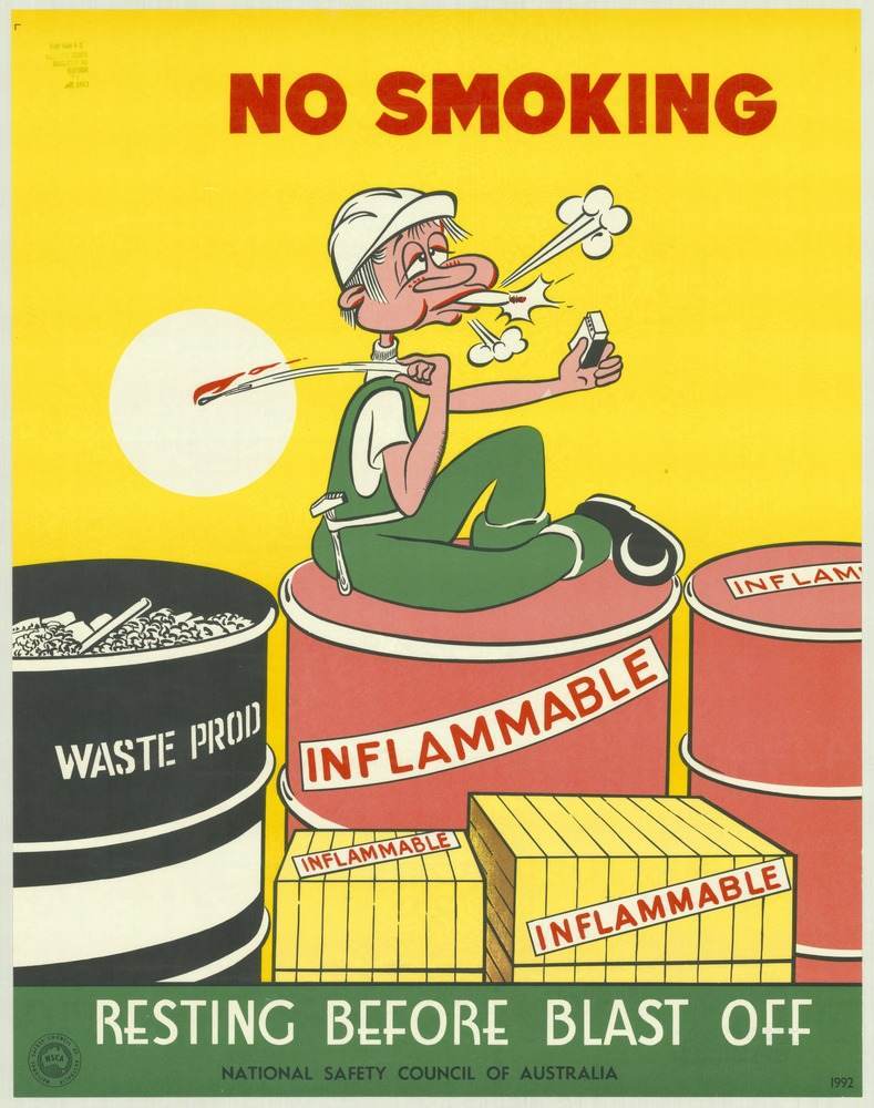National Safety Council of Australia Posters from the 1970s: Visual Messages for Keeping People Safe and Well