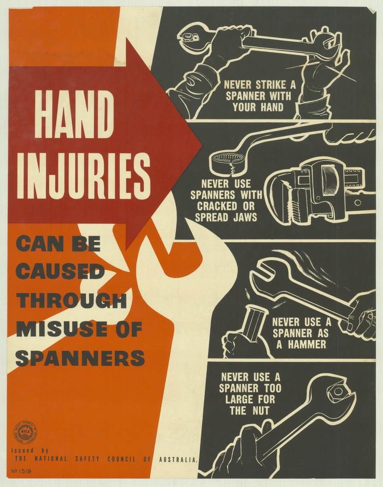 National Safety Council of Australia Posters from the 1970s: Visual Messages for Keeping People Safe and Well
