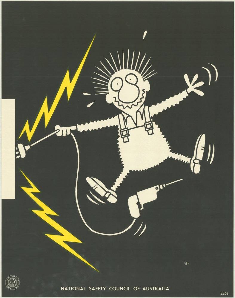 National Safety Council of Australia Posters from the 1970s: Visual Messages for Keeping People Safe and Well