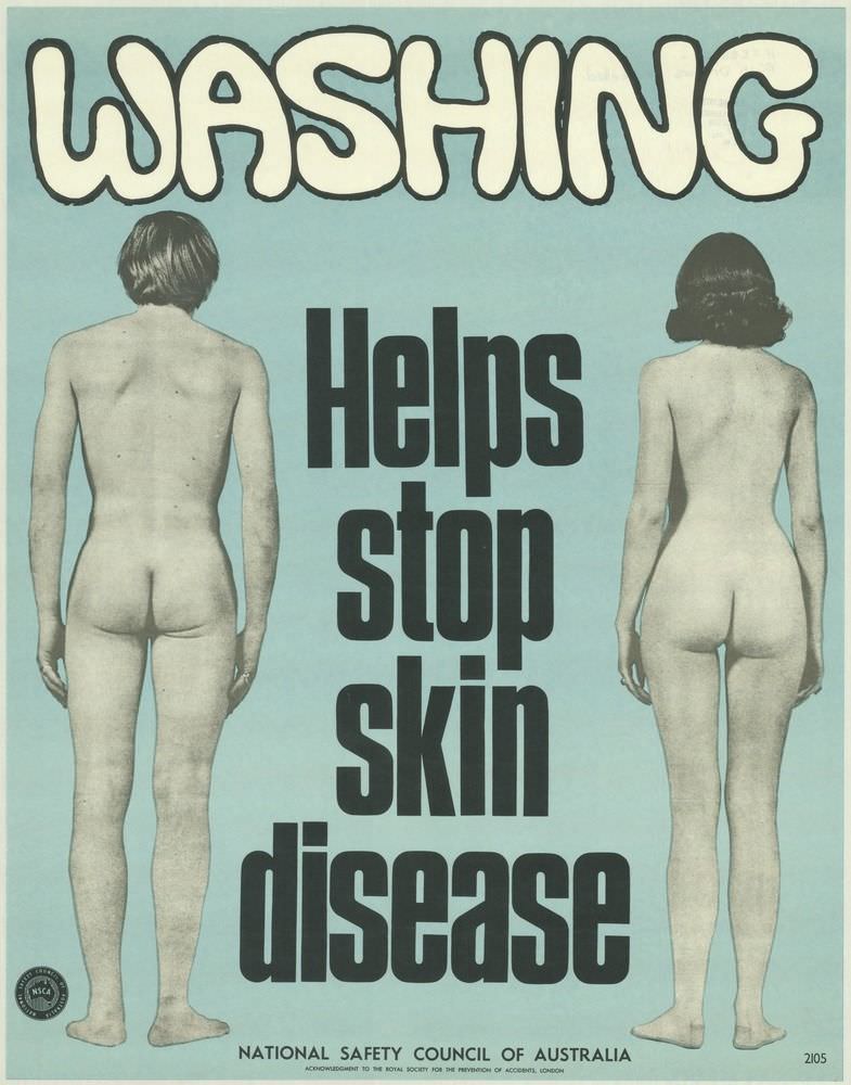 National Safety Council of Australia Posters from the 1970s: Visual Messages for Keeping People Safe and Well