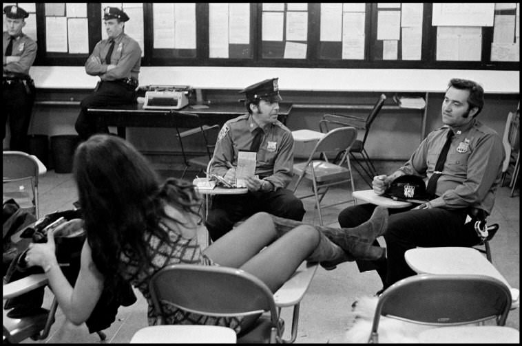 "This is a real carousel," said a police officer about arresting prostitutes, 1972.