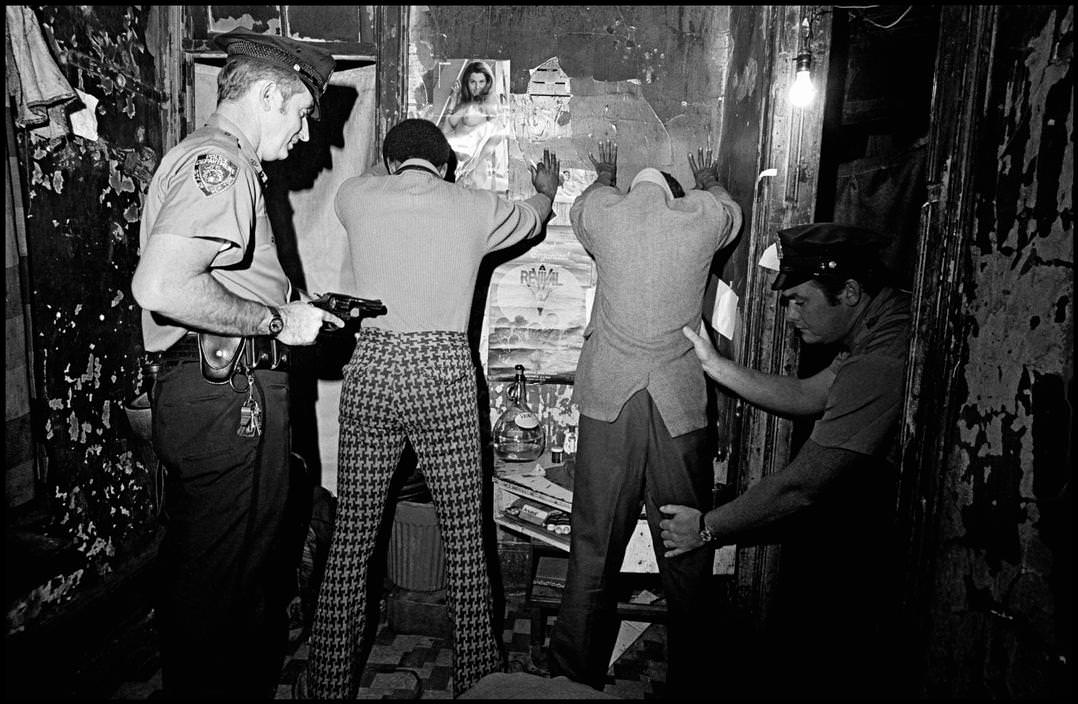 A search of suspects, 1972.