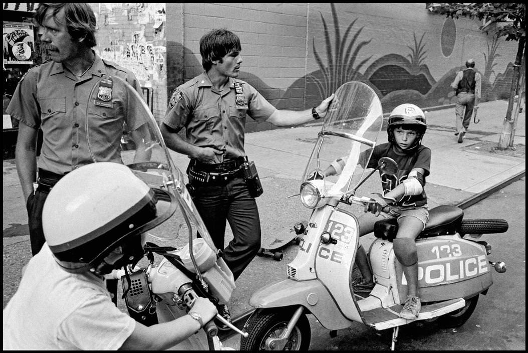 Patrol scooter, 1978.