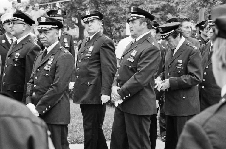 Police chiefs, 1979.