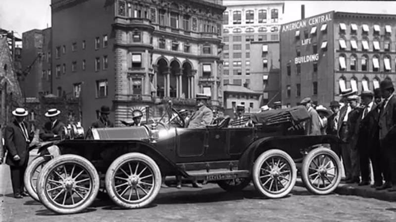 Driving on Eight Wheels? Discovering the Reeves Octo-Auto and Sexto-Auto, Unusual Cars from the Early 1900s