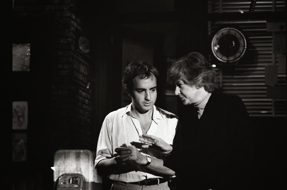 Lorne Michaels and Bea Arthur