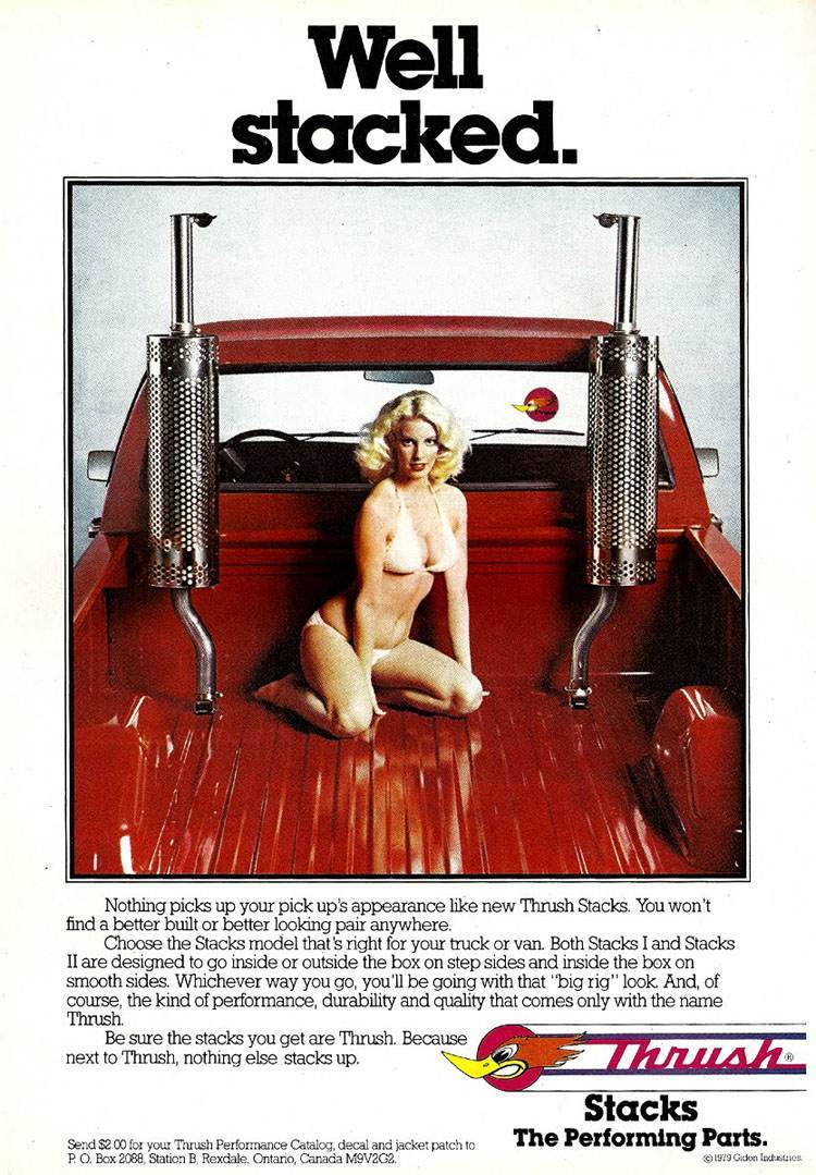 Revving Engines and Bare Skin: How Sex Sold Auto Equipment in the 1970s and 1980s