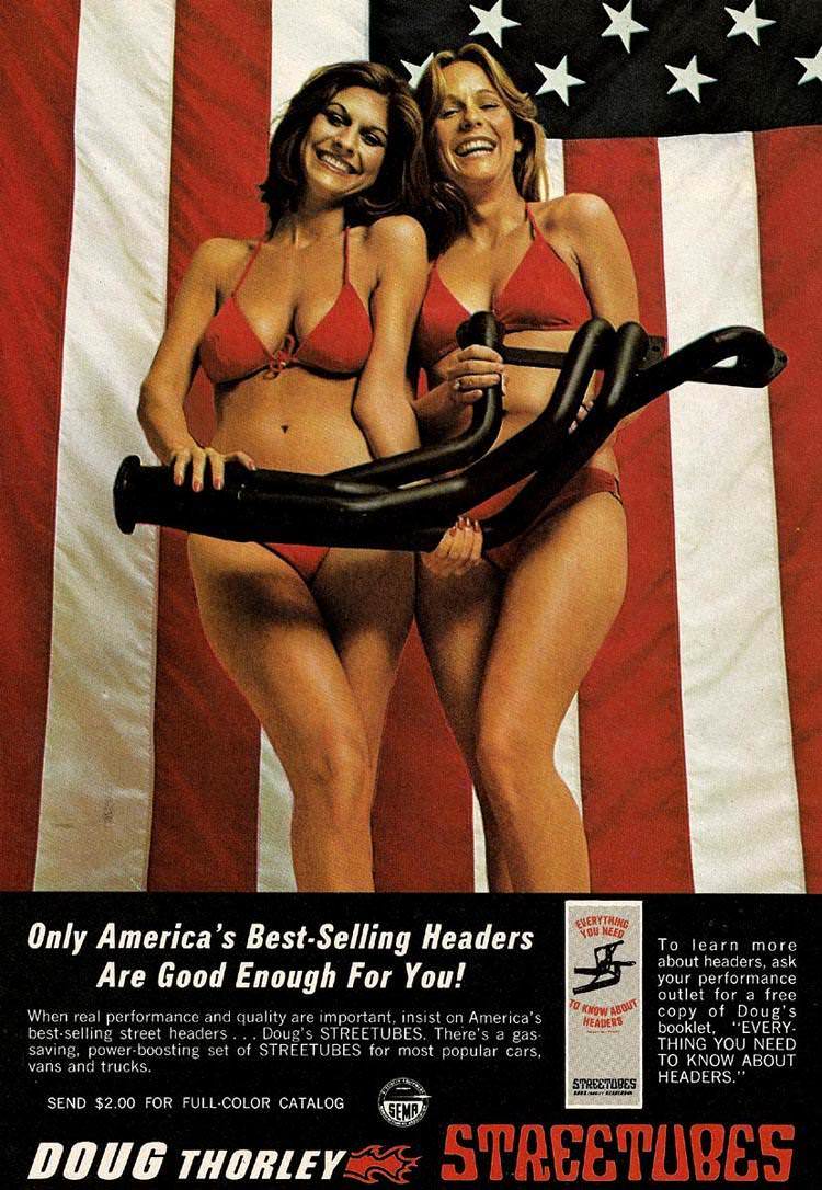Revving Engines and Bare Skin: How Sex Sold Auto Equipment in the 1970s and 1980s