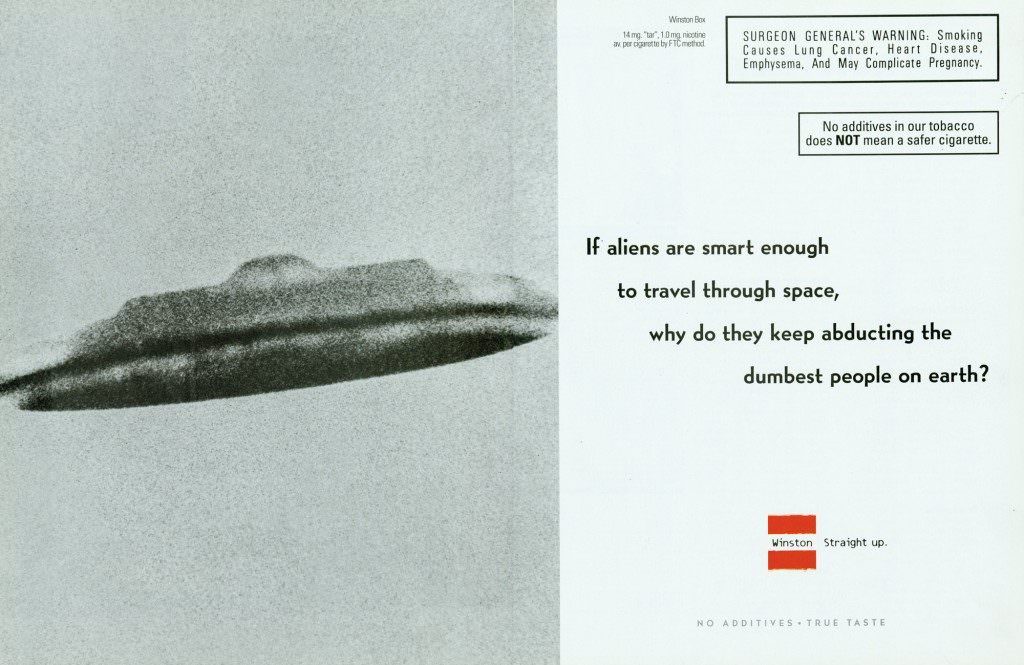 Rocket Ships and Tobacco Smoke: The Wild Era of Space-Themed Cigarette Ads from the Past