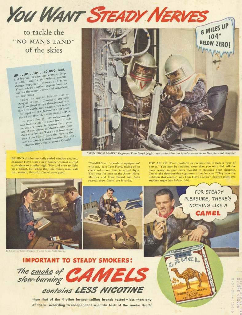 Rocket Ships and Tobacco Smoke: The Wild Era of Space-Themed Cigarette Ads from the Past