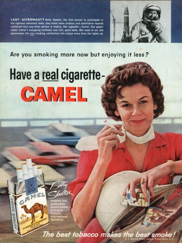 Rocket Ships and Tobacco Smoke: The Wild Era of Space-Themed Cigarette Ads from the Past