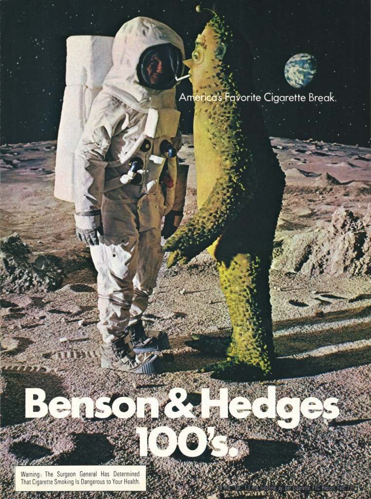 Rocket Ships and Tobacco Smoke: The Wild Era of Space-Themed Cigarette Ads from the Past