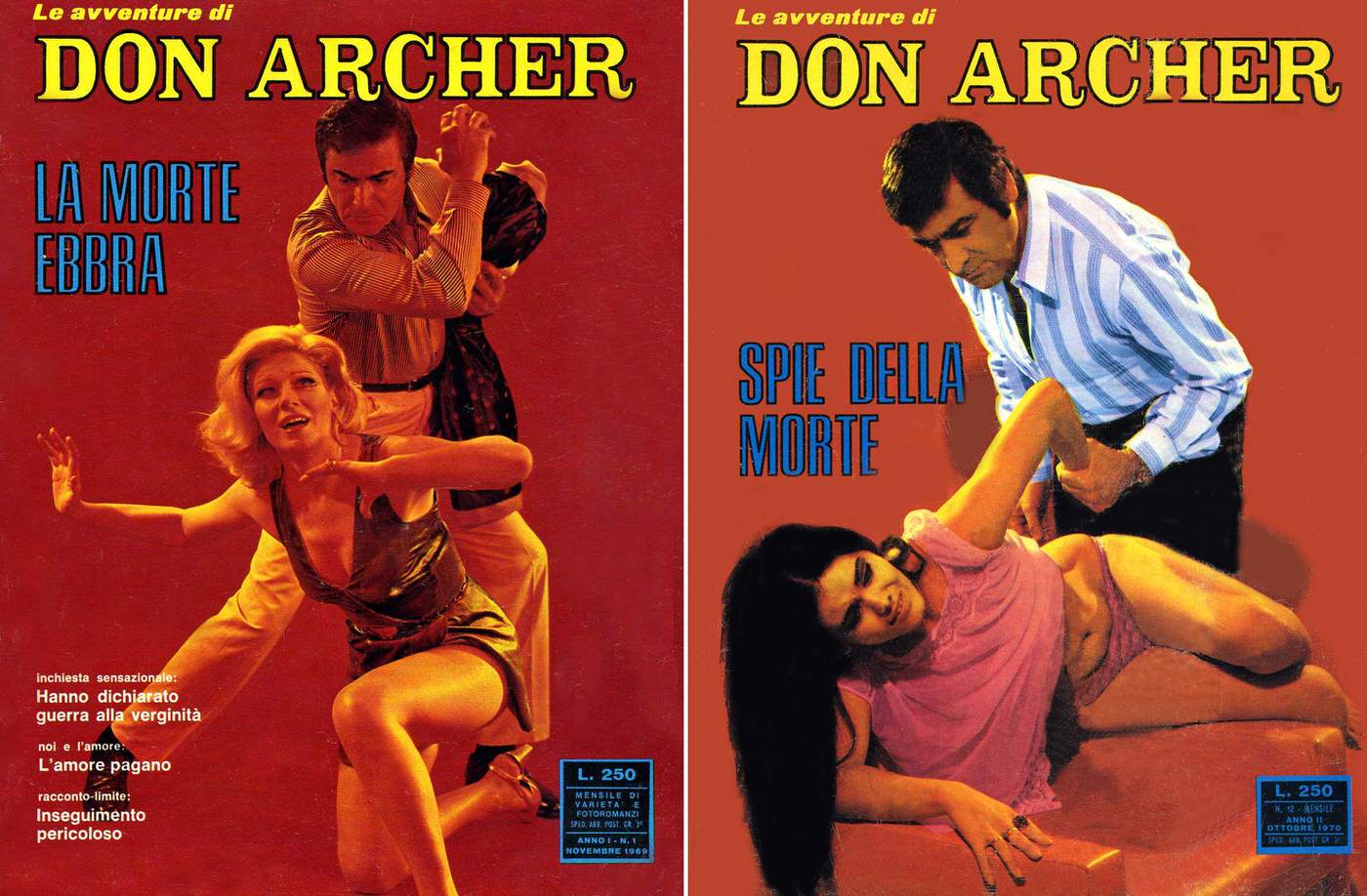 The World of Spanish and Italian Crime Comics (Fotonovelas) from the 1960s-70s: Stories Told with Sensational Photographs